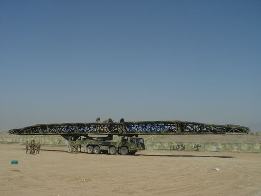 Sefl Fold And Unfold Mechanized Bridge Emergency Equipment
