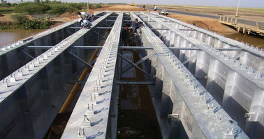 Permanent Deck Steel Grider Bridge for Short and Medium Spans Highway Bridges