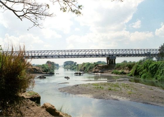 Galvanized Delta 81m Modular Steel Bridge