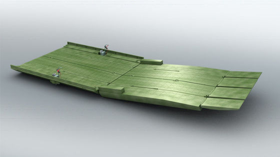 Load Capacity Axle Load 13t Military Pontoon Bridge Pontoon Equipment